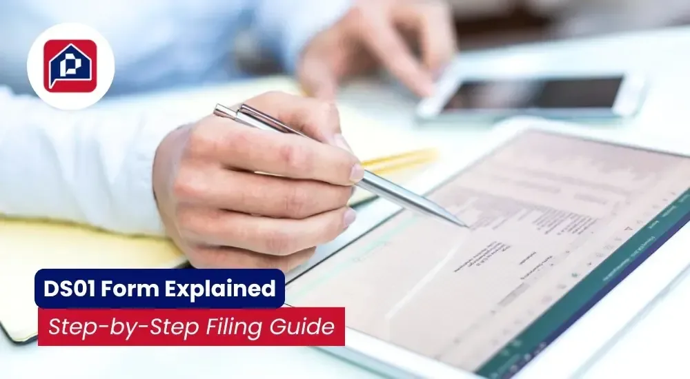 DS01 form explained: step-by-step filing guide