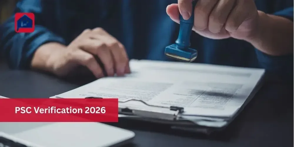 PSC verification 2026